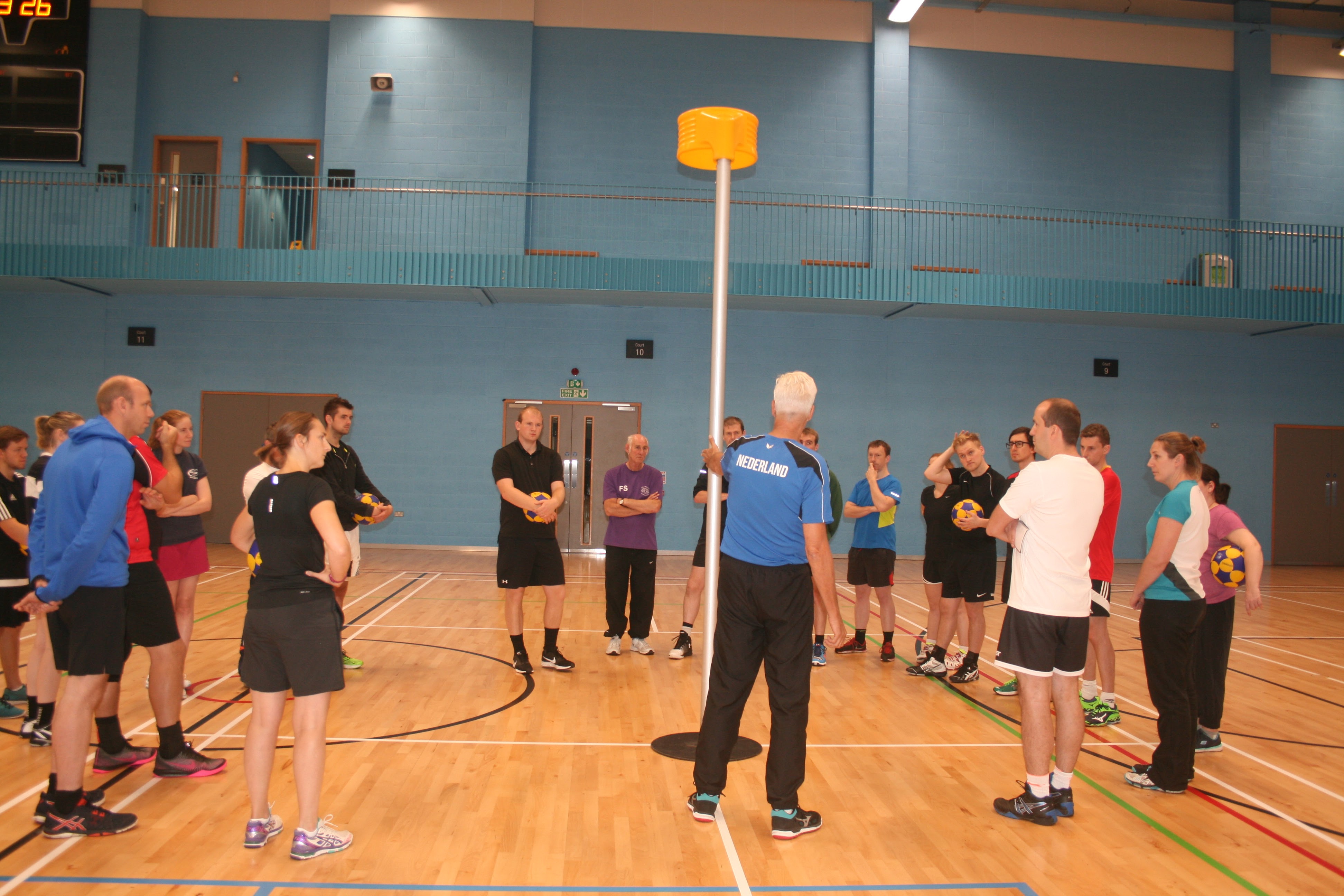 Korfball in Sports hall