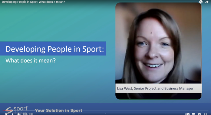 Developing people in sport… the Sport Structures way