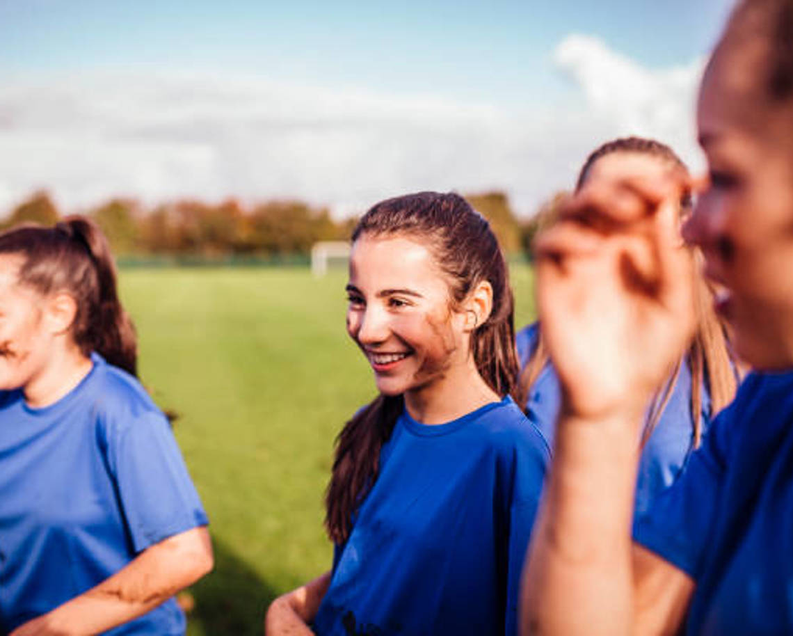 Playing Outdoor Sport